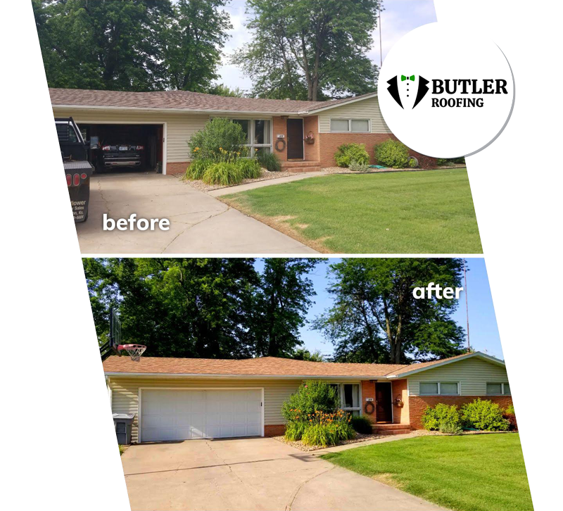  roofing before and after